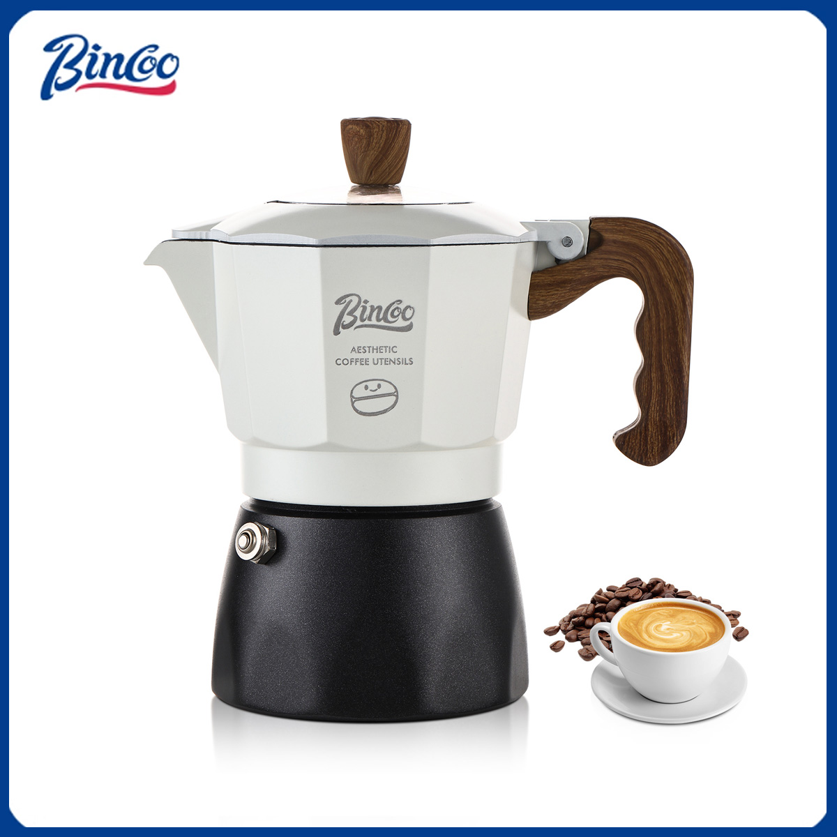 Home Barista - Кофеварка Bincoo Dual Valve Moka Pot