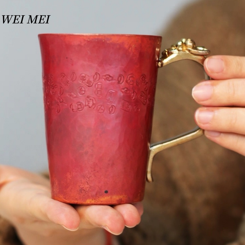 Mule Copper Mug - Винтажная медная кофейная чашка ручной работы