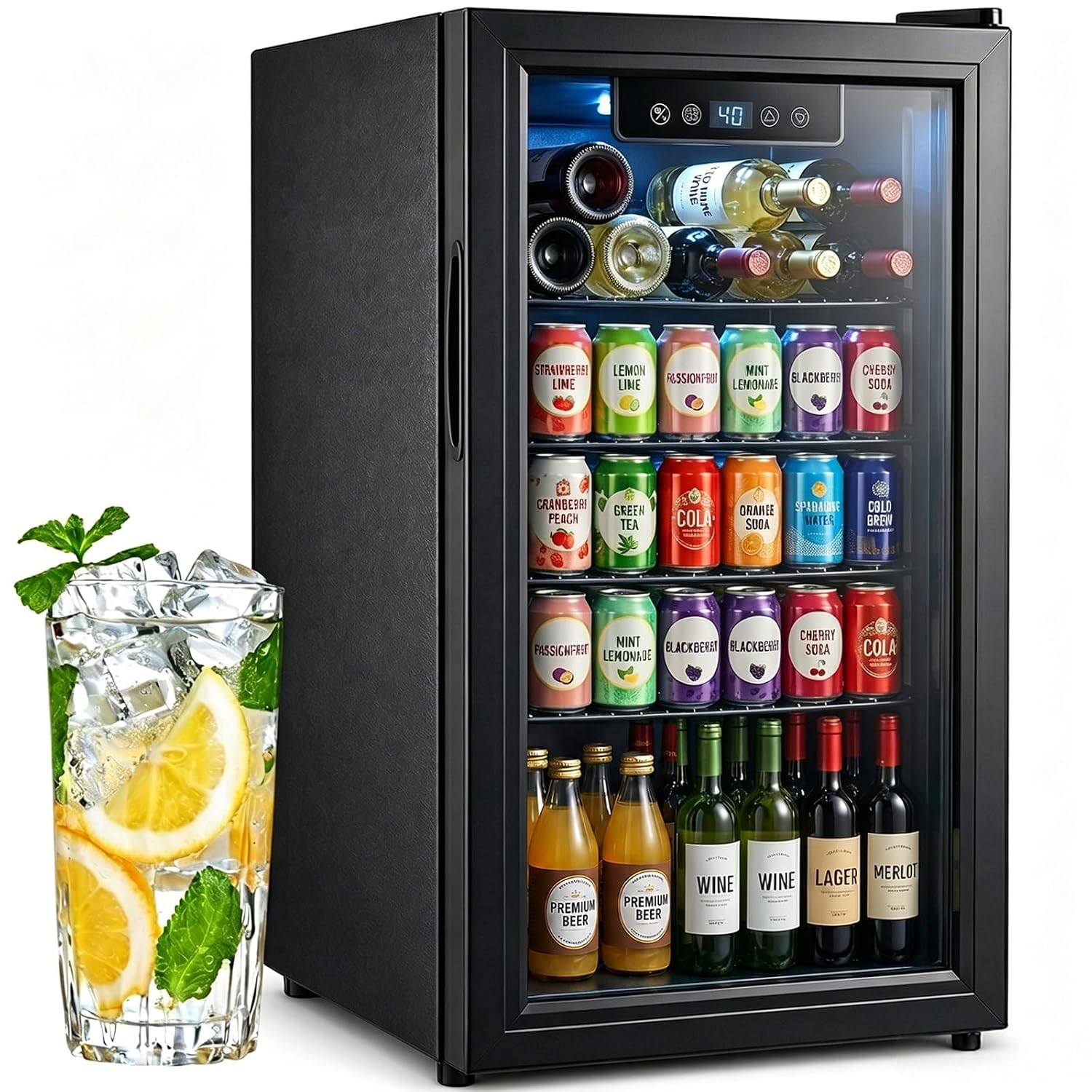 Home Bar And Fridge - Холодильник для напитков объемом 3,2 куб.