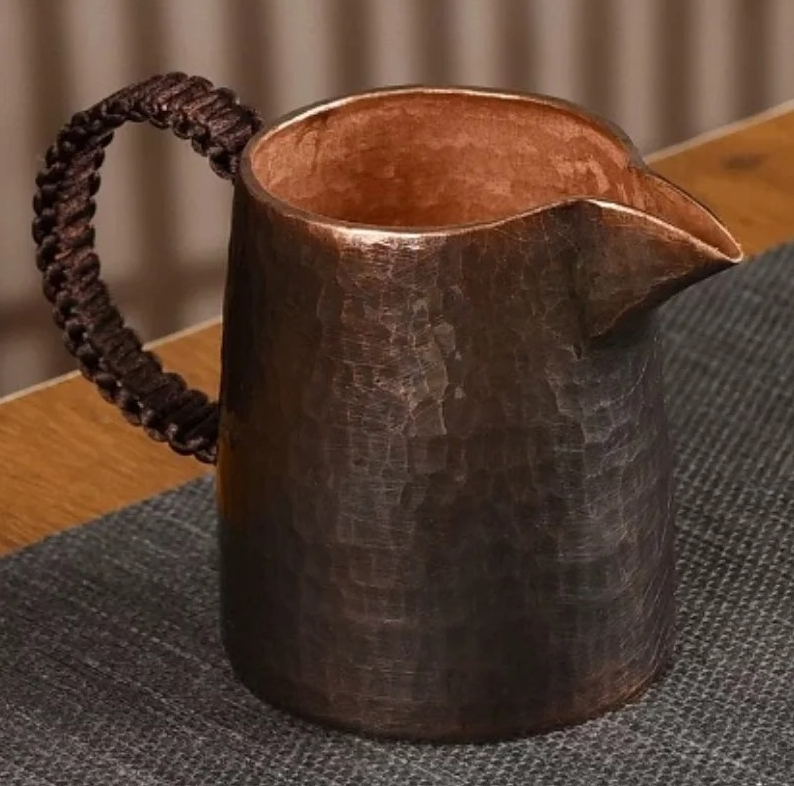 Mule Copper Mug - Винтажная чашка из чистой меди, прямая