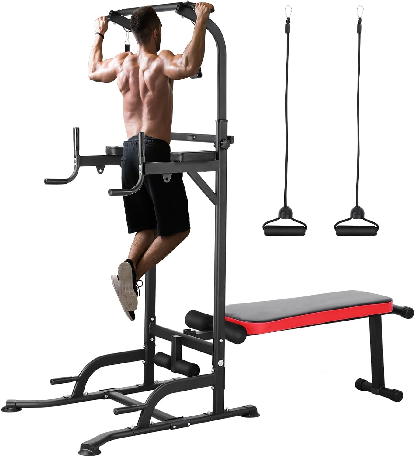 Home Bar And Gym - Многофункциональная силовая стойка с скамьей, турником,