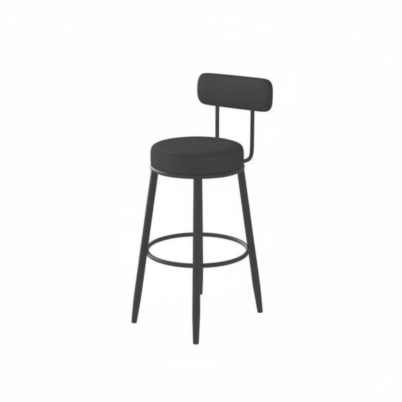 Home Bar Seating - Мягкий стул с низкой спинкой, минималистичный
