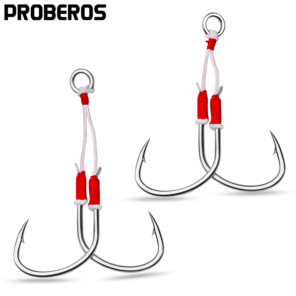 Jigger Double Sided - PROBEROS 2 шт. двойные вспомогательные крючки