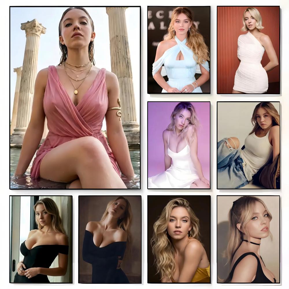 Home Bar Sydney - Постер s-Sydney Sweeney Trendy_Actor, декоративное настенное