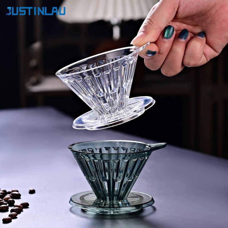 Home Bar Supplies - Кофейный дриппер JUSTINLAU из поликарбоната, ручной