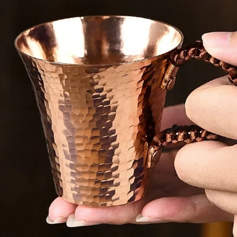 Mule Copper Mug - Винтажная кружка из чистой меди, ручная