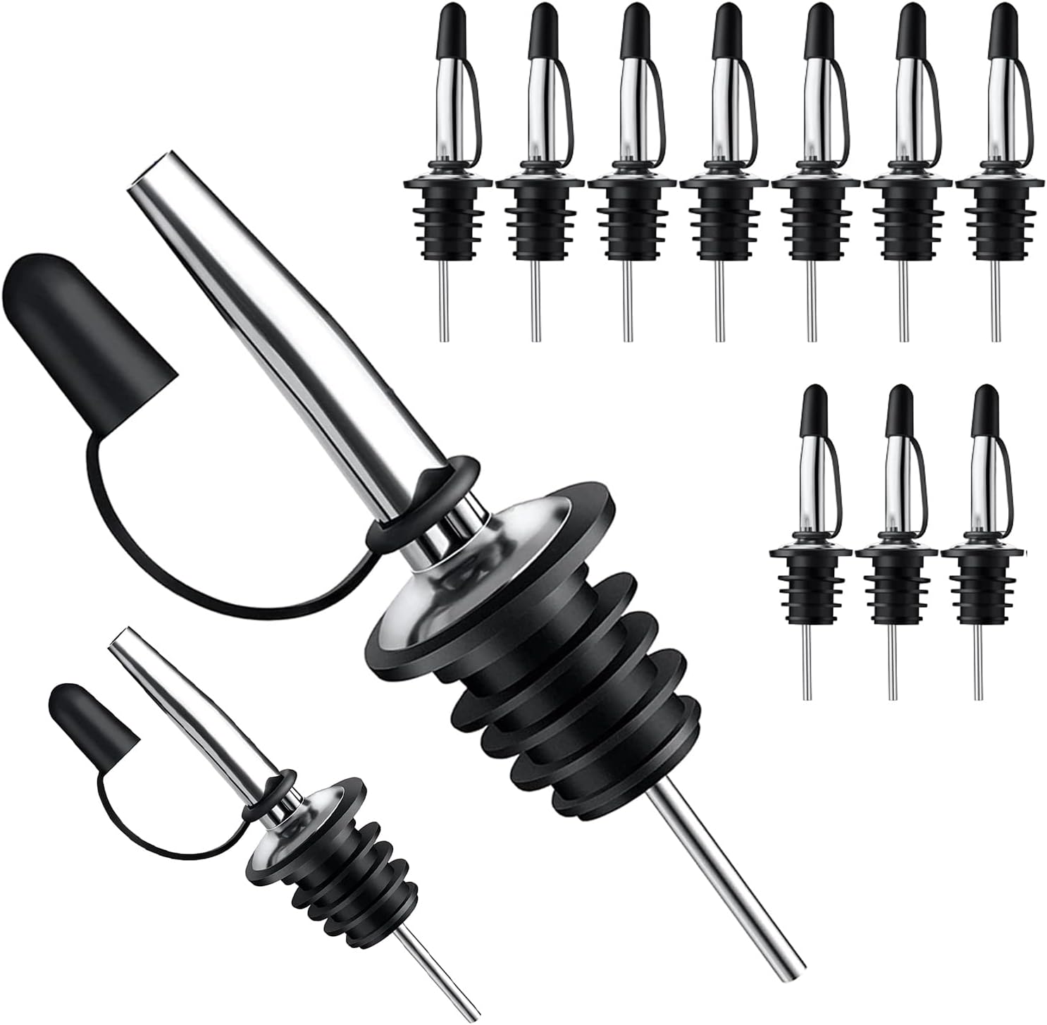Speed Pourer Cap - Набор из 12 насадок-дозаторов для напитков