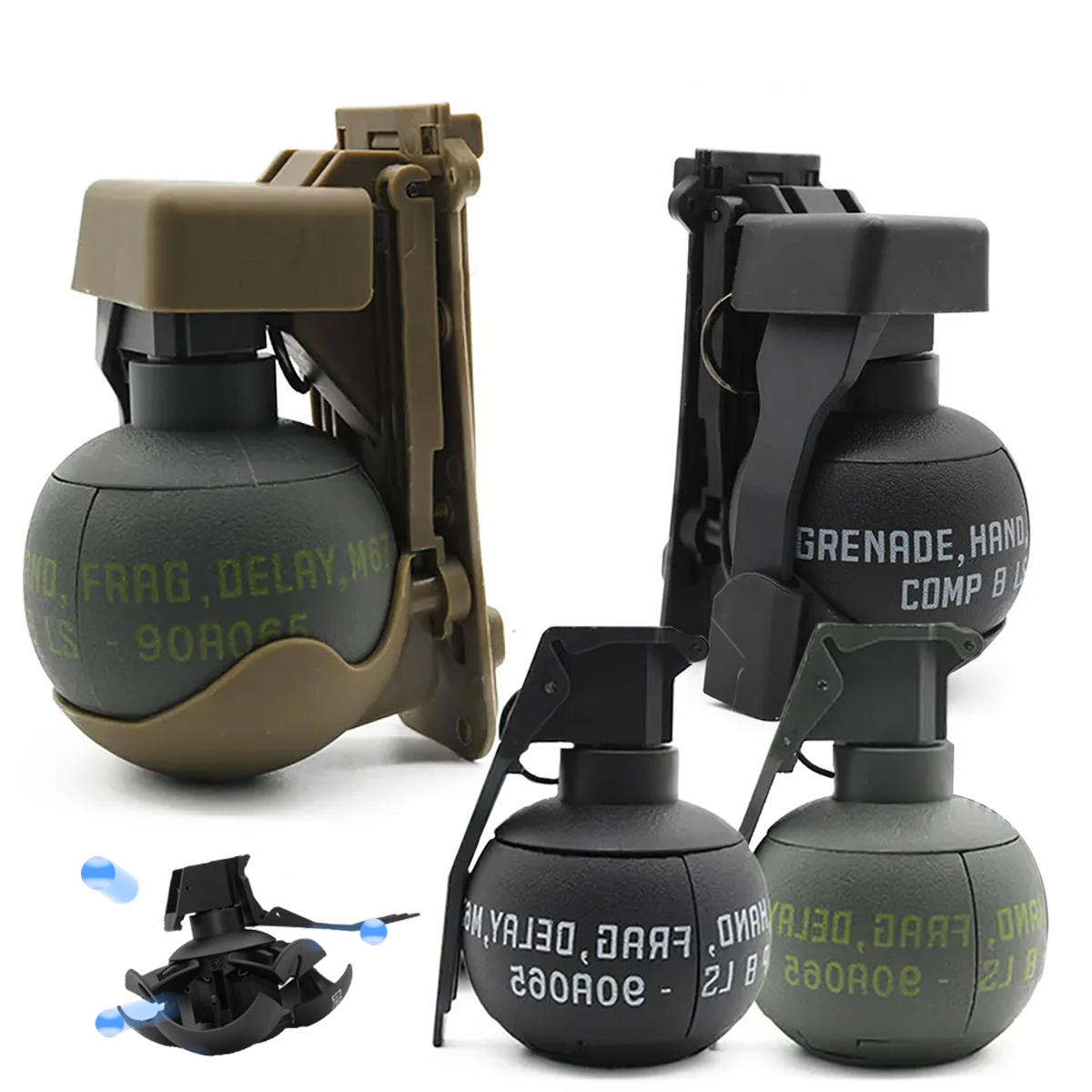 Smoking Gun Kit - Набор моделей тактических гранат AA, модель