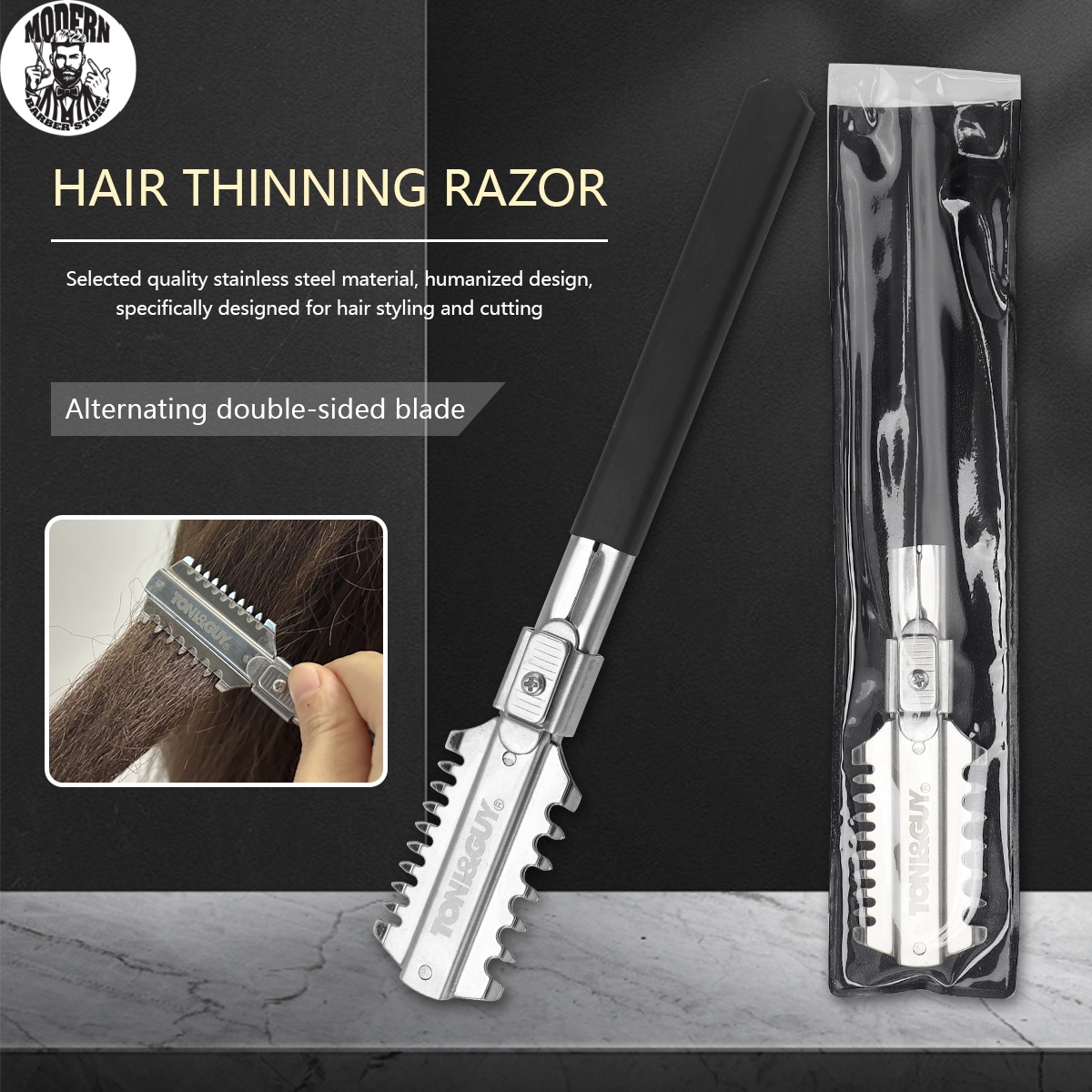 Home Barbershop - Профессиональные двусторонние лезвия для бритья и