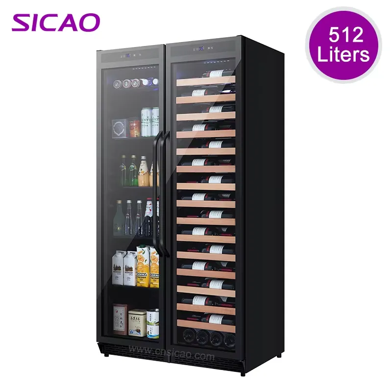 Home Bar And Fridge - Встраиваемый холодильник для напитков с двумя