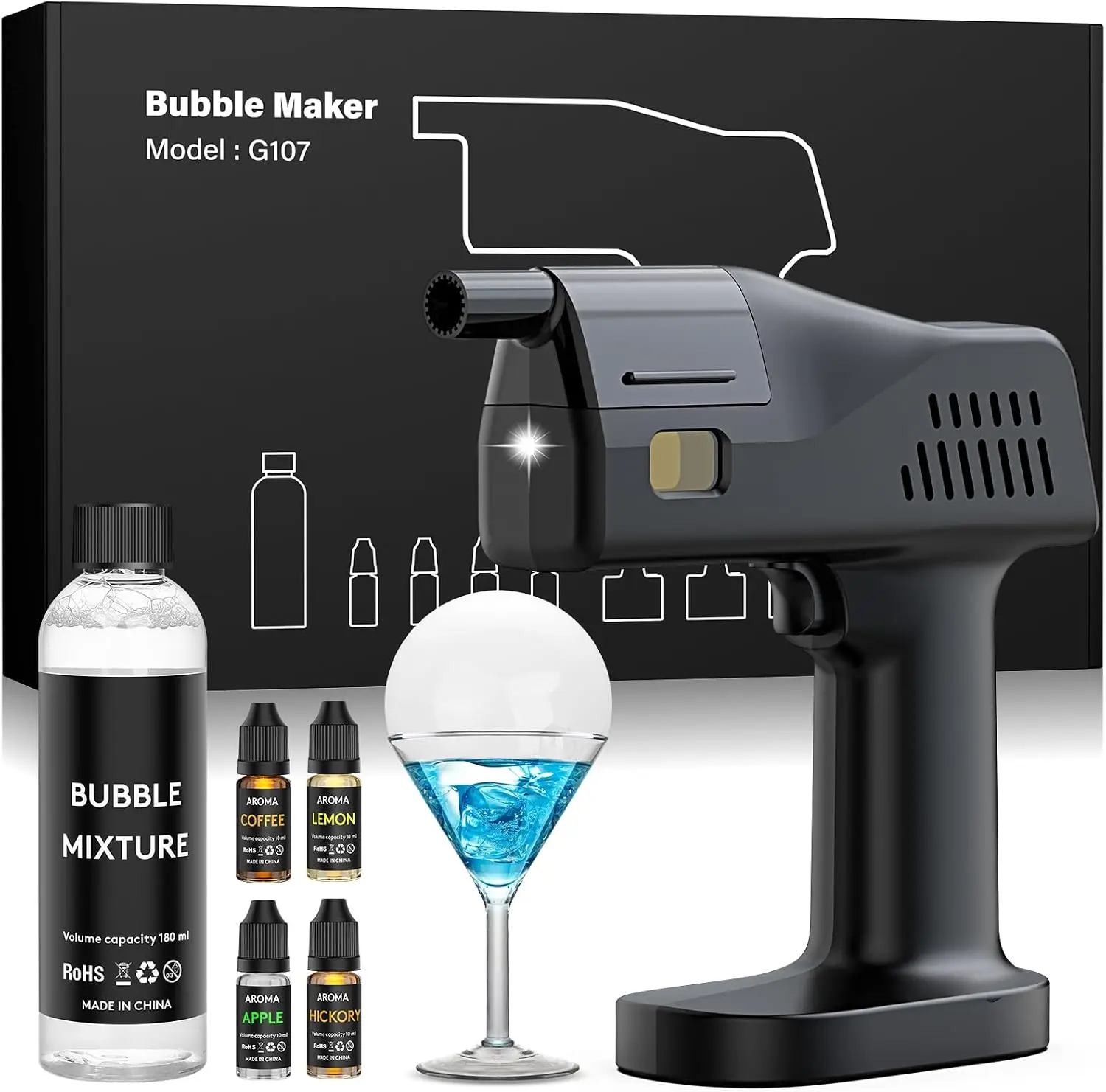 Smoking Gun Kit - Электрический набор для создания дымовых пузырей
