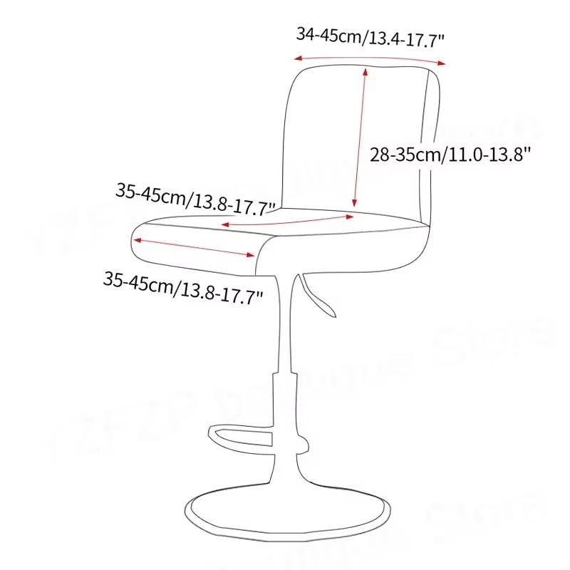 Жаккардовый чехол на стул для  – обзор и цена Home Bar Seating
