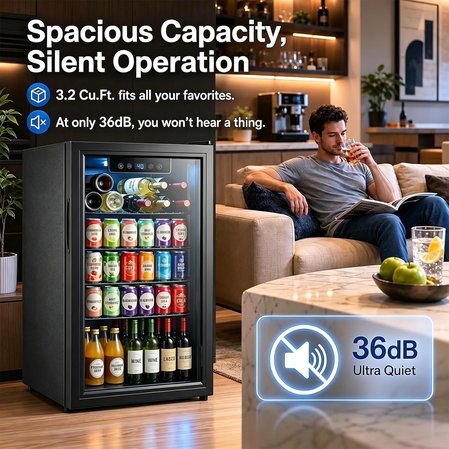Холодильник для напитков объем – обзор и цена Home Bar And Fridge