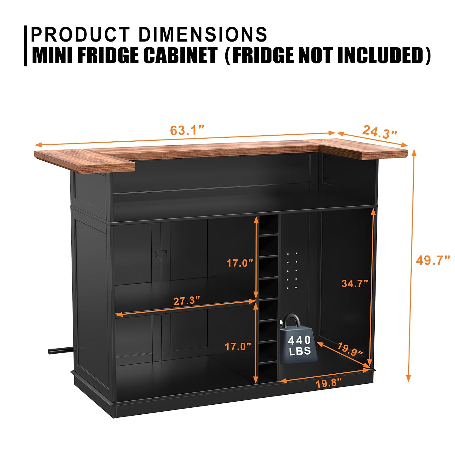 Барный шкаф U-образной формы с – обзор и цена Home Bar And Fridge