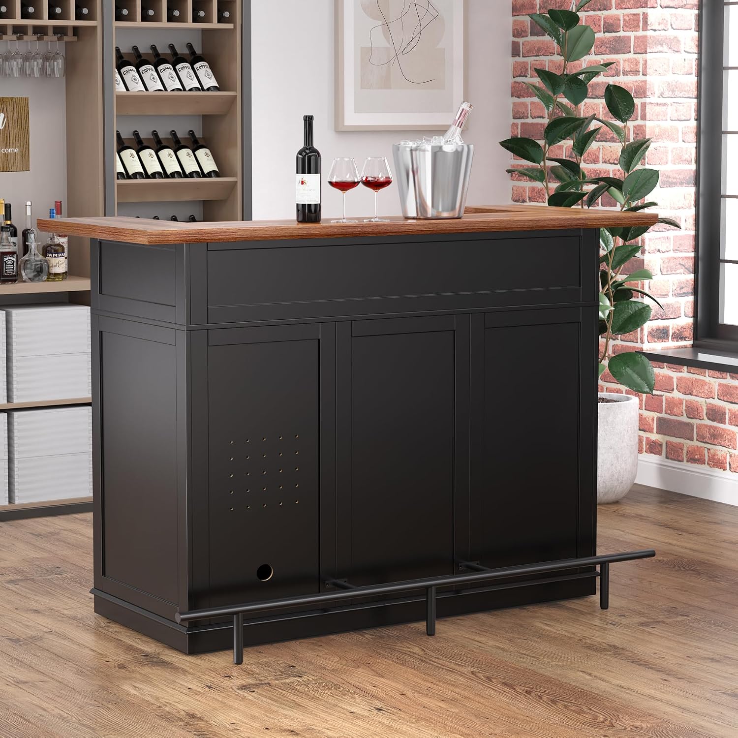 Барный шкаф U-образной формы с – обзор и цена Home Bar And Fridge