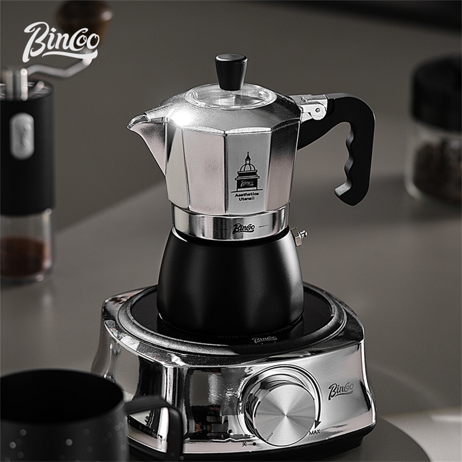 Мока-горшок BINCOO с двойным к – обзор и цена Home Barista