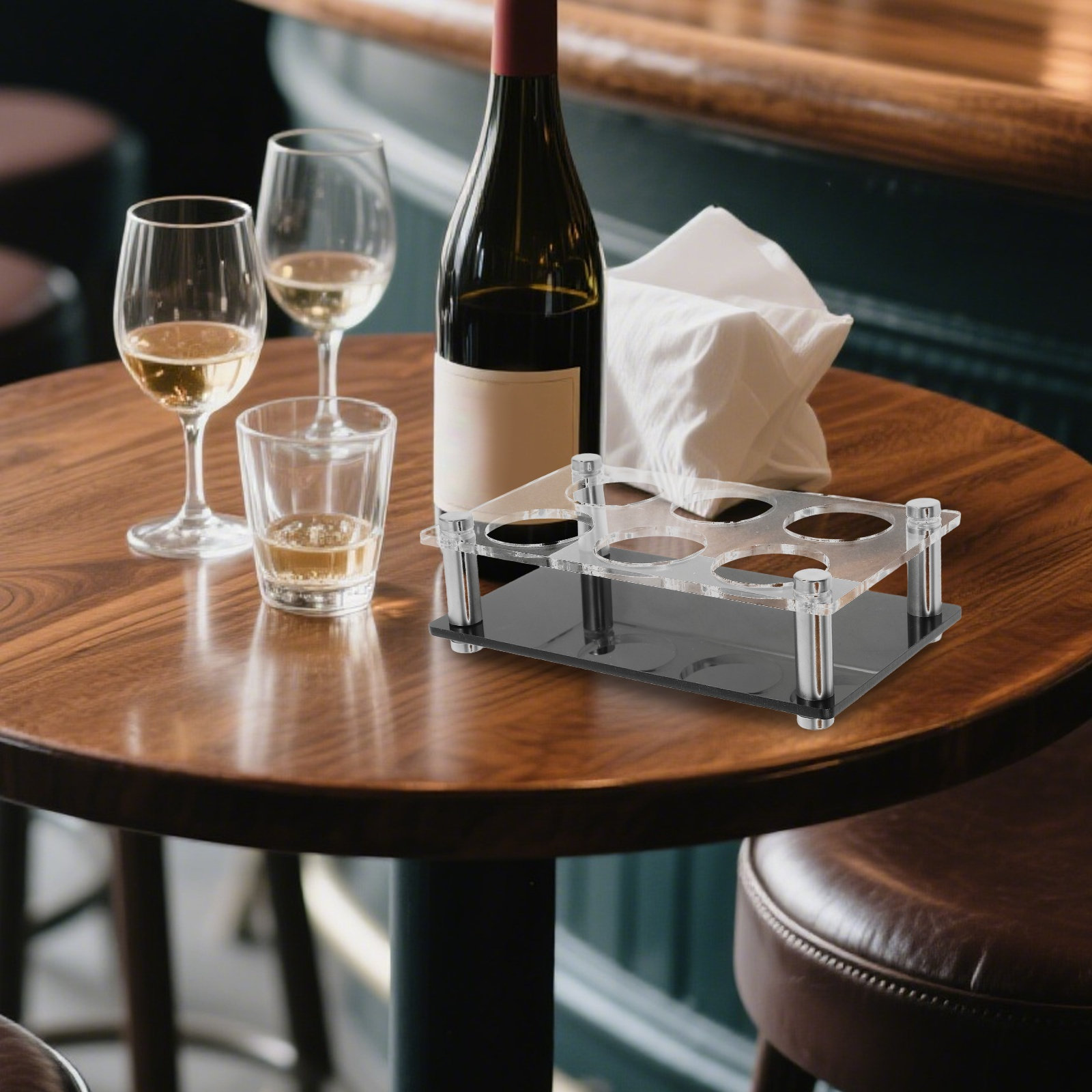 Подставка для рюмок на 6 отвер – обзор и цена Home Bar Stand