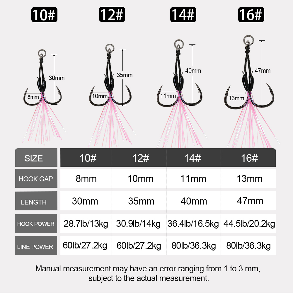 JIGGING PRO 2 пары крючков для – обзор и цена Jigger Double Sided