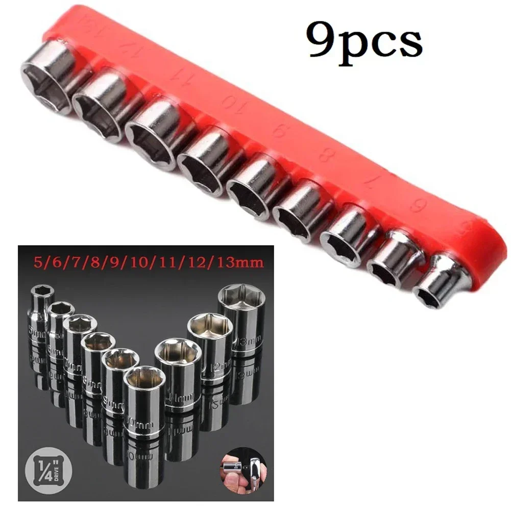 9 шт. 1/4 дюйма Привод 5-13 мм – обзор и цена Home Bar Supplies